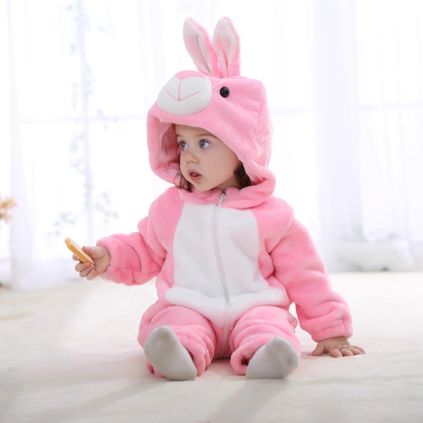 Baby Flannel Jumpsuit