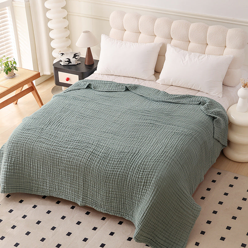 Large Size Plain Cotton Muslin Blanket