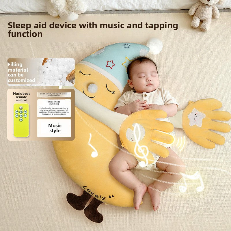 Baby Soothing Palm-Sleeping Gadget Anti-Startle Cuddle Pillow