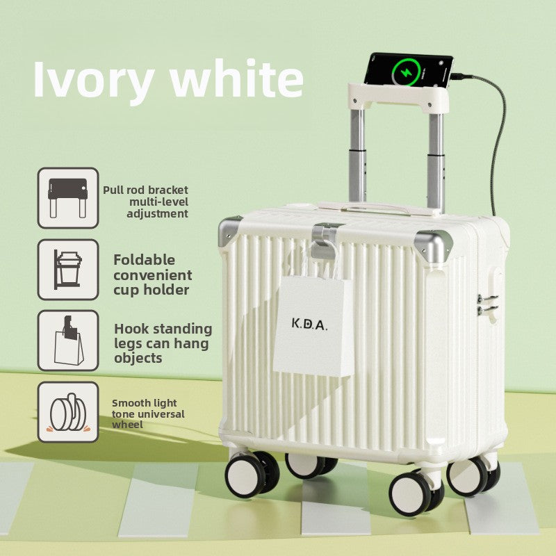 Portable Carry-On Luggage with USB