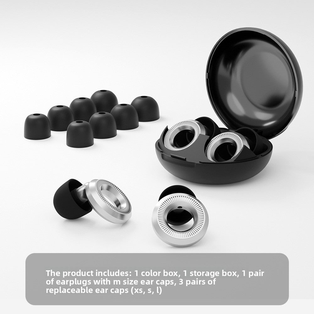 Noise-reducing earplugs with a filter