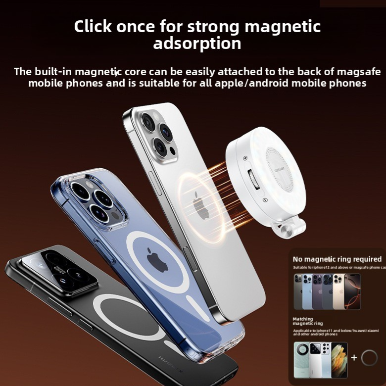 Portable Magnetic LED Makeup Mirror Light