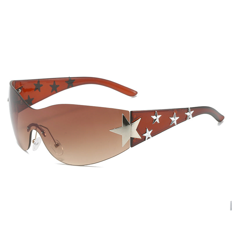 Diamond-studded sunglasses
