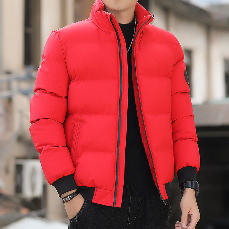 Men's Stand Collar Cotton Jacket