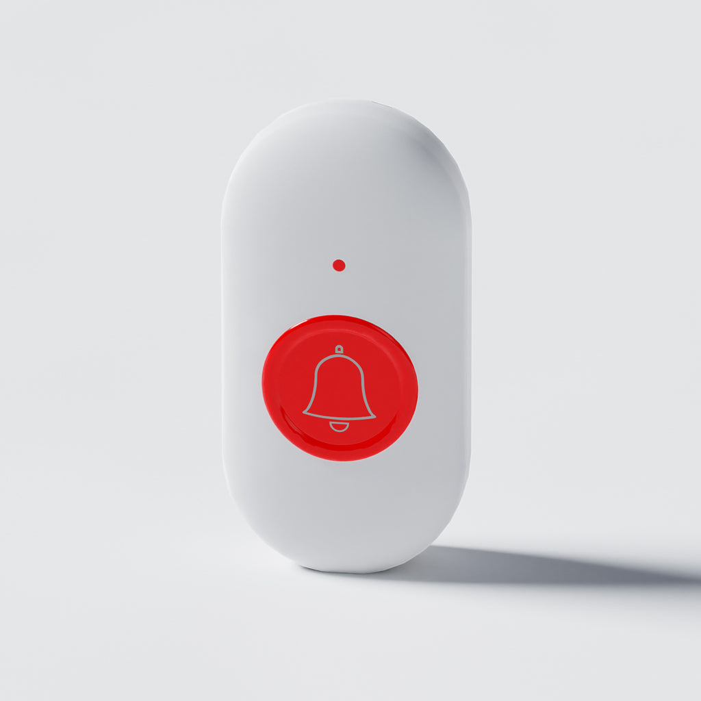 Wireless Doorbell with Flashing Light Vibration and 58 Ring Tones