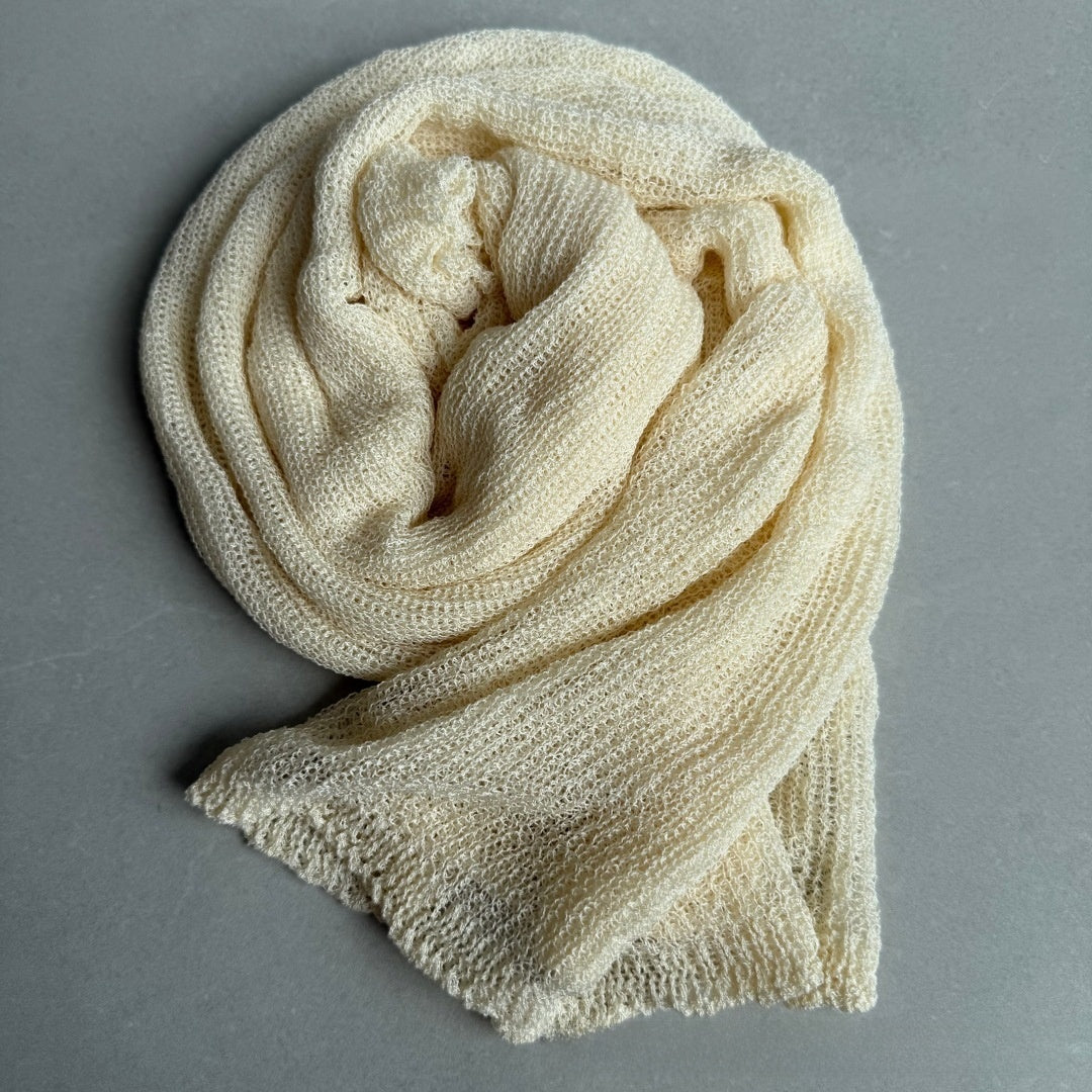 Cutout Knit Shawl
