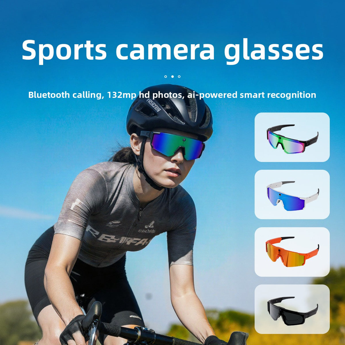 Smart Photography Glasses with HD Camera