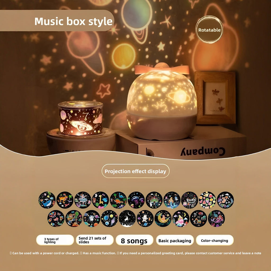 Butterfly Star Projection Lamp with Bluetooth Music