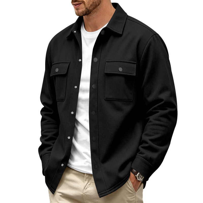 Heavyweight Fleece Lined Mens Outdoor Jacket
