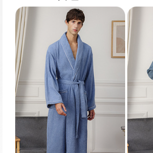 Towel material bathrobe pajama