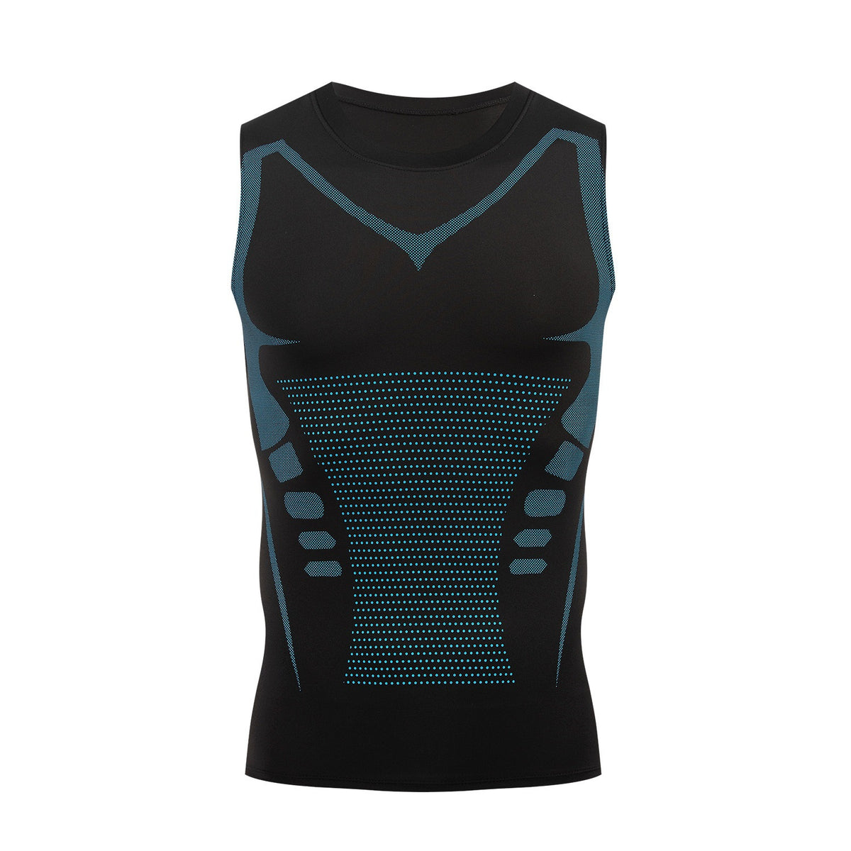 Men Quick Dry Elastic Breathable Sports Sleeveless Fitness Vest