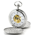 Retro Mechanical Pocket Watch Double Cover