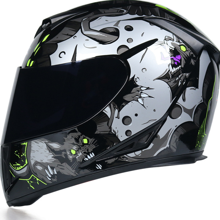 Dual Lens Motorcycle Helmet