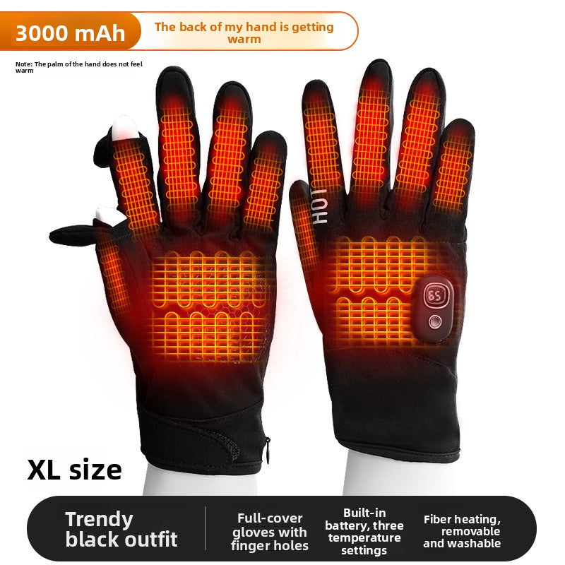 Electric heating gloves