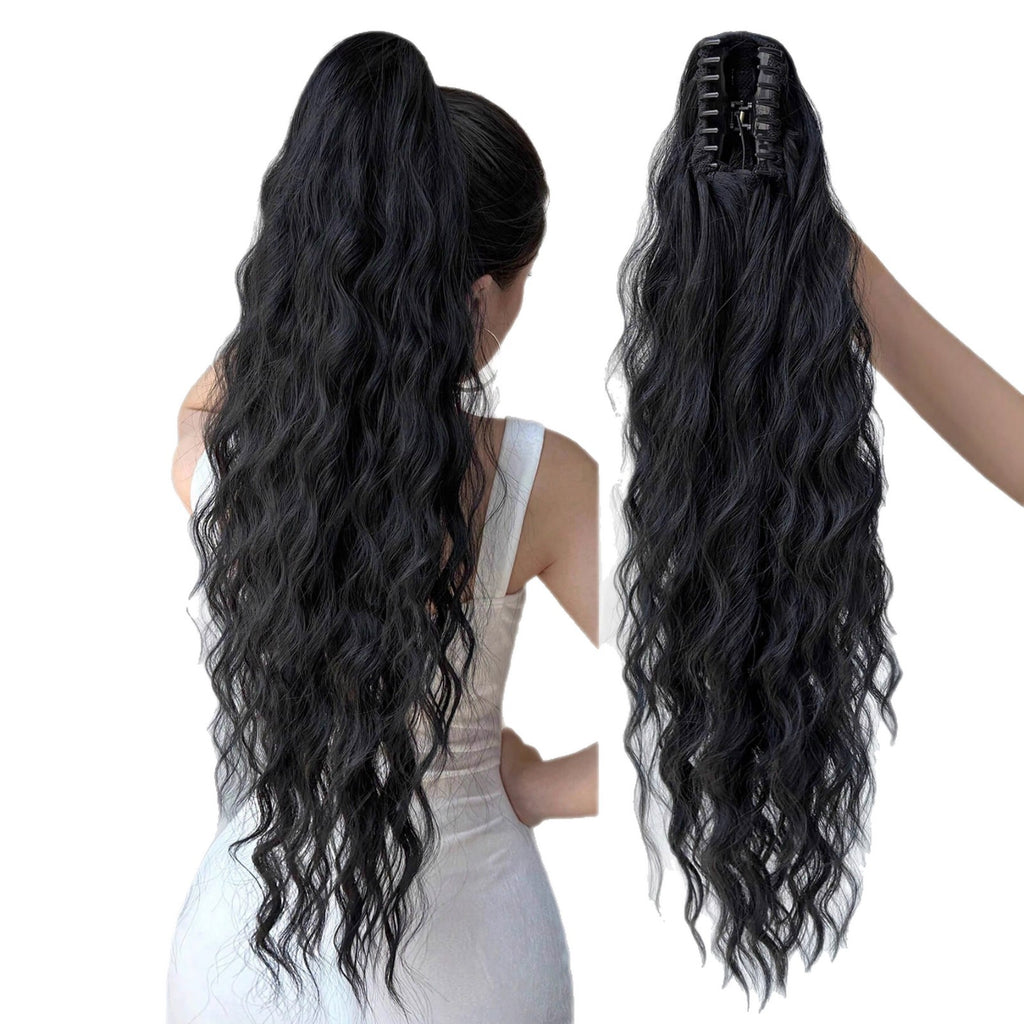 Synthetic Hair Ponytail with Claw Clip