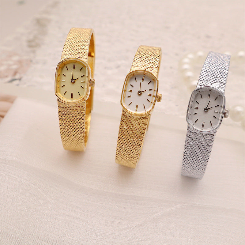 Vintage Square Quartz Watch for Women