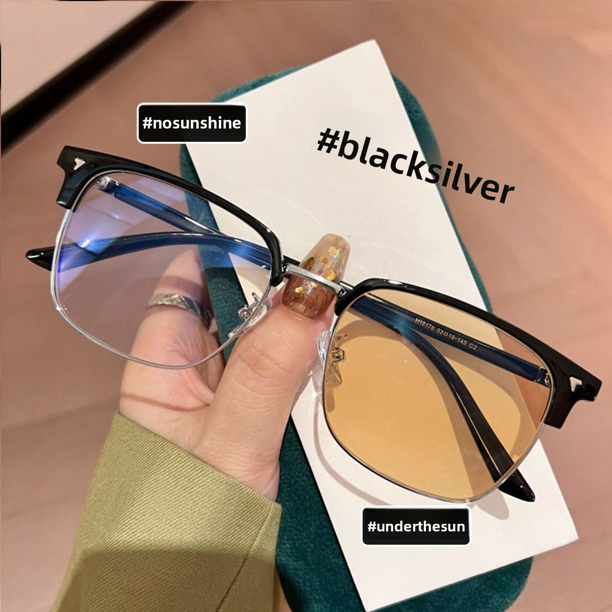 Photochromic Eyeglasses for Men with Stylish Frames