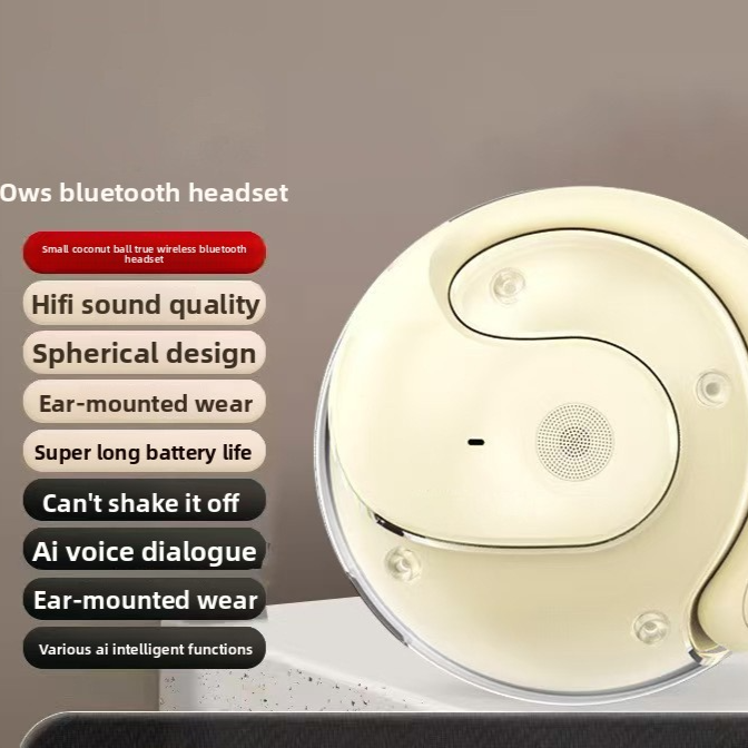 Wireless Bluetooth Ear Hook Headset