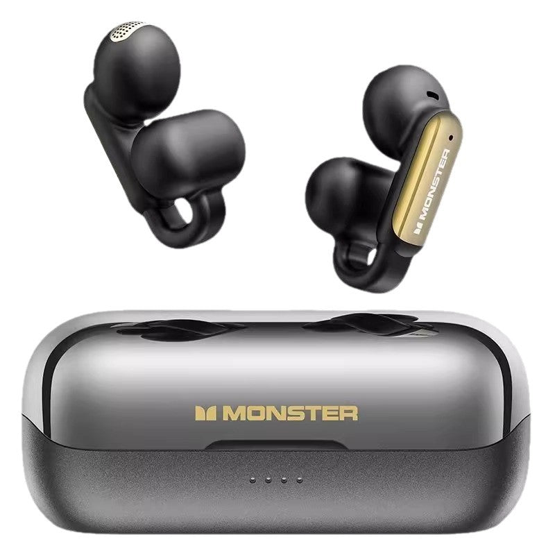 Wireless Sports Ear Clip Bluetooth Headphones with Noise Reduction
