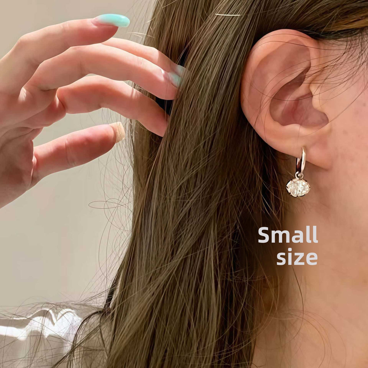 Pigeon Egg Earrings