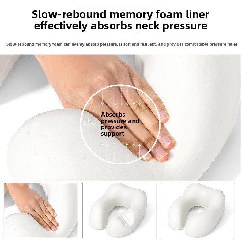Ergonomic Memory Foam Neck Pillow