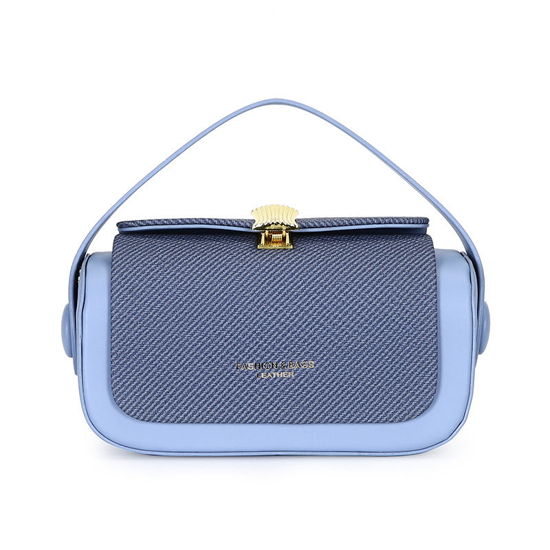 Fashion PU Leather Small Square Shoulder Bag