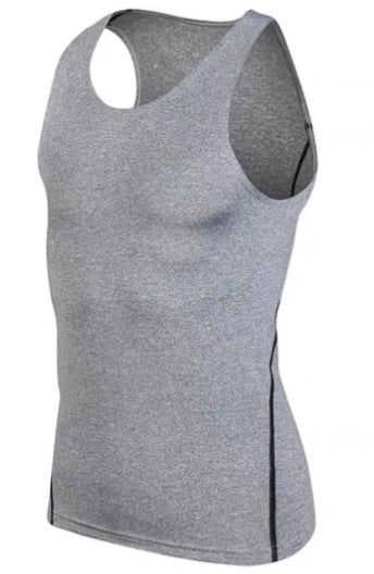 Men's quick-drying tight-fitting sports vest