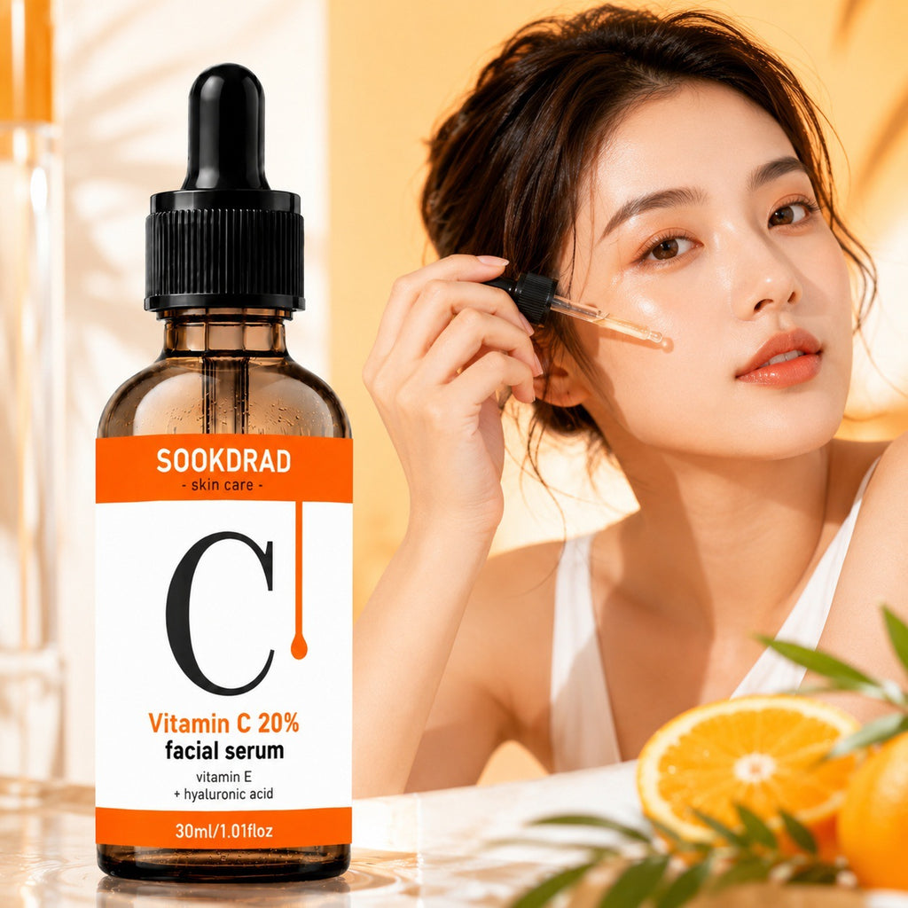 Vitamin C Facial Serum with Hyaluronic Acid