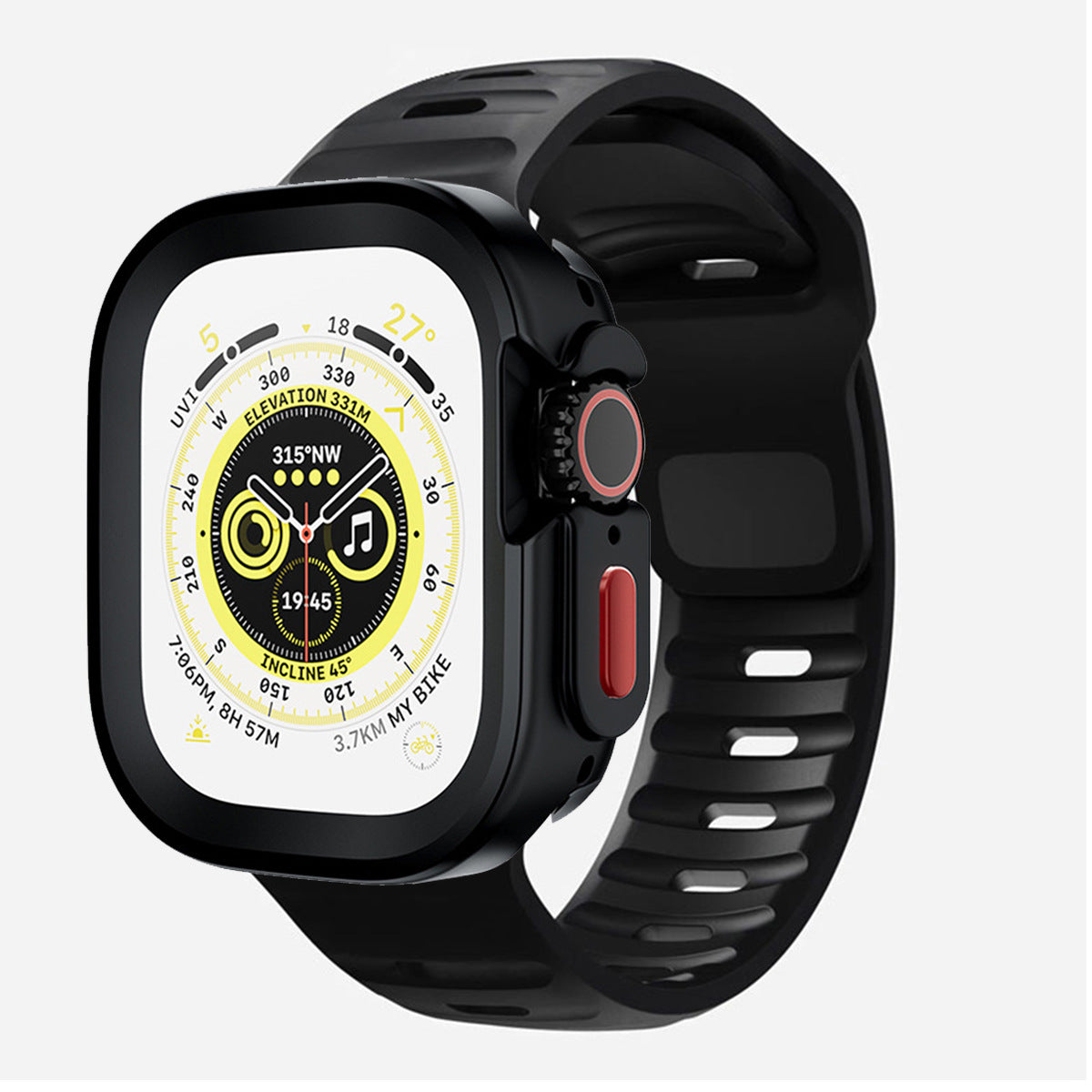 Apple Watch Silicone Strap and Protective Case