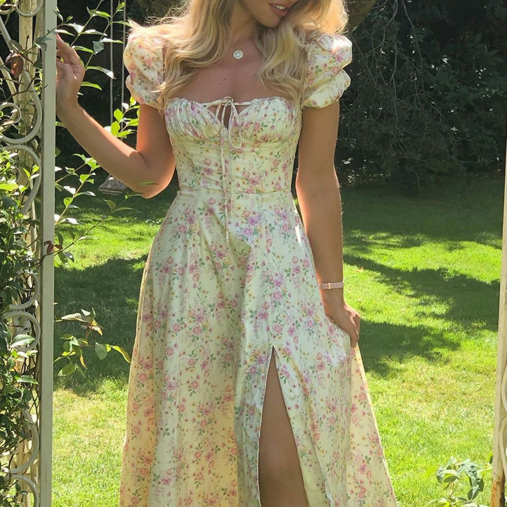 French Elegant Retro Strap Dress
