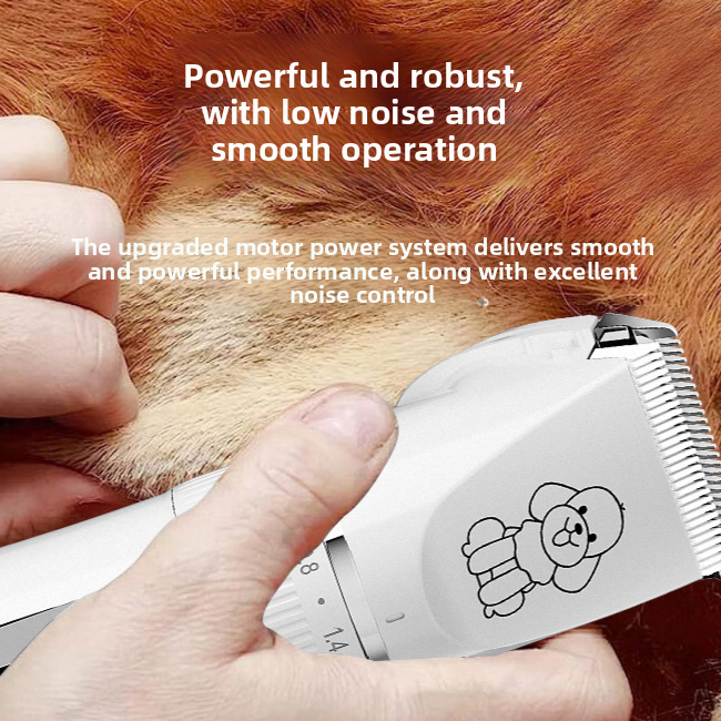Pet Hair Trimmer and Grooming Kit