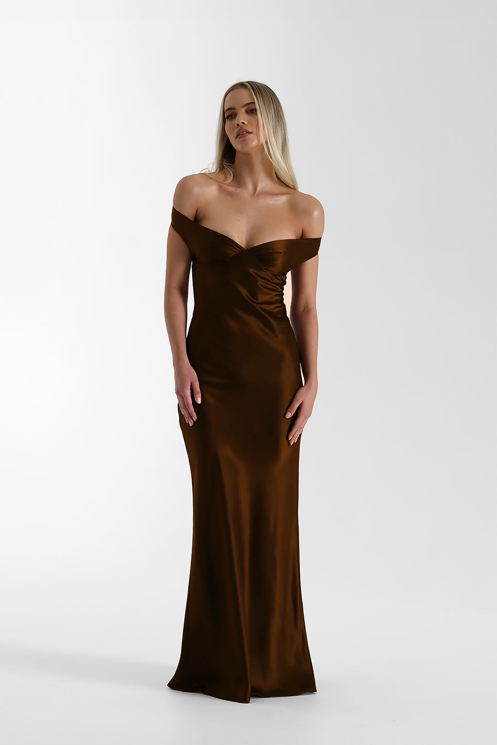 Elegant Chiffon Fishtail Evening Dress