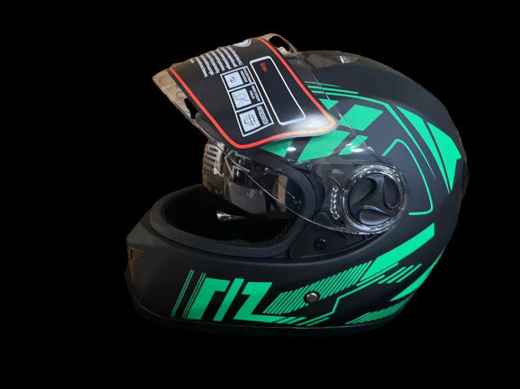 Dual Mirror Full Face Motorcycle Helmet
