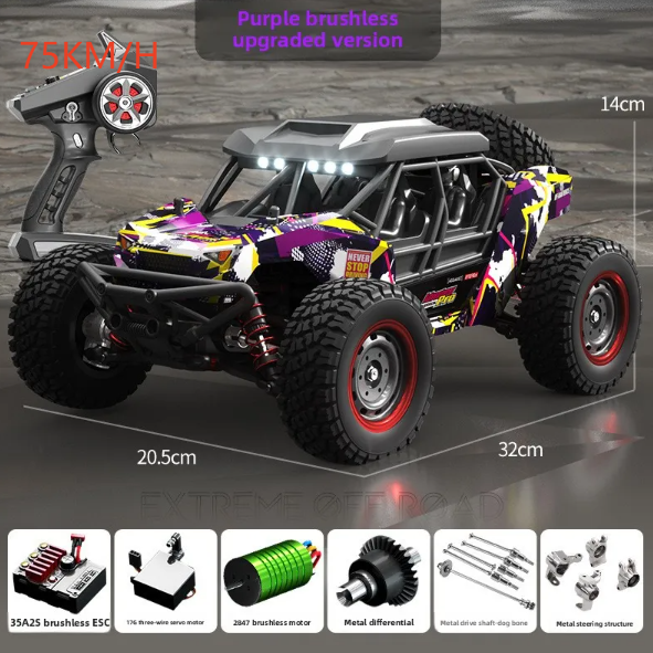 1:16 High-Speed RC Off-Road Climbing Car