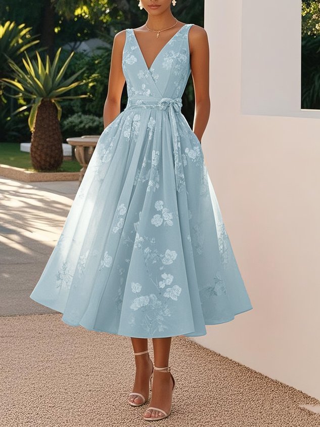 Printed dress