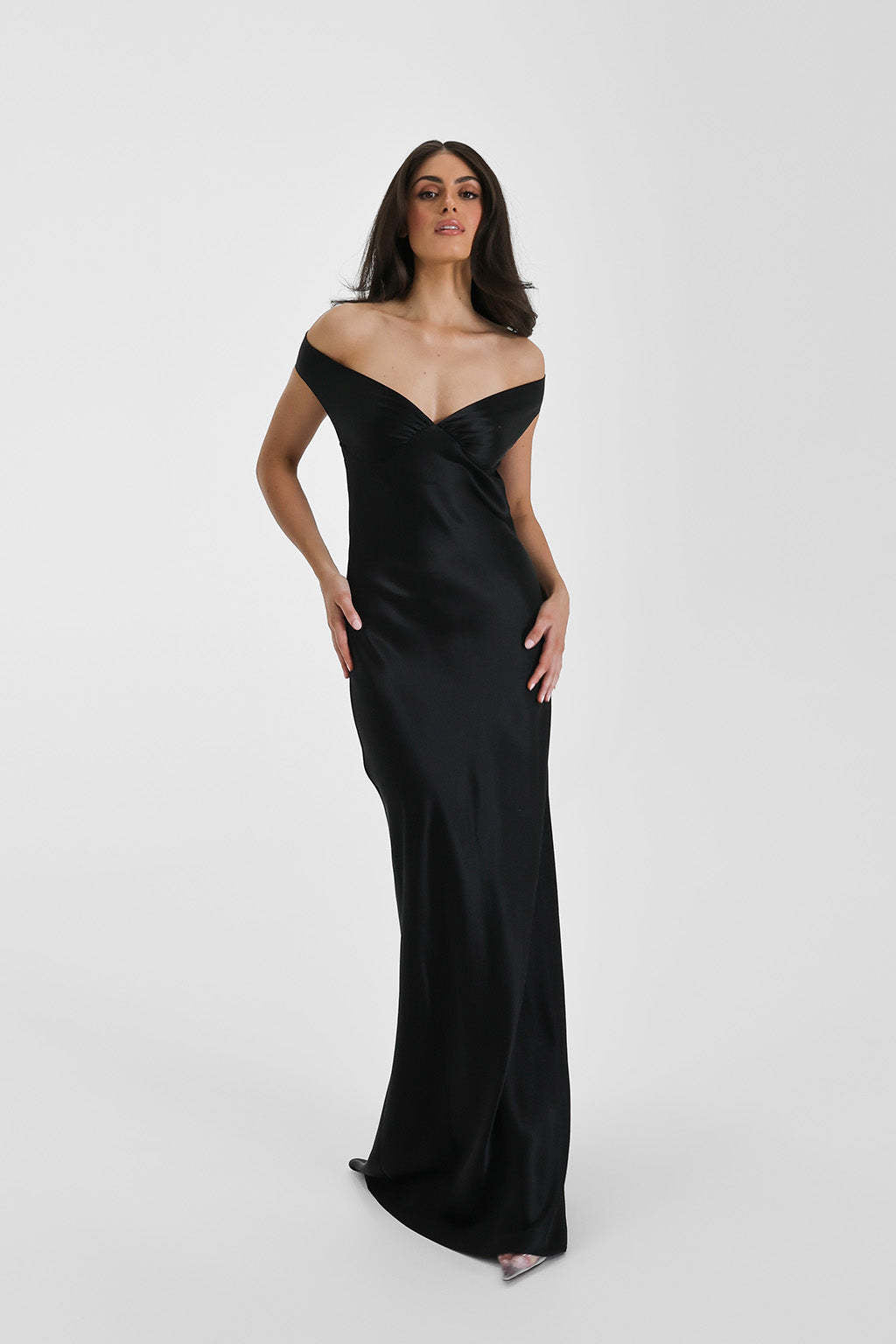 Elegant Chiffon Fishtail Evening Dress