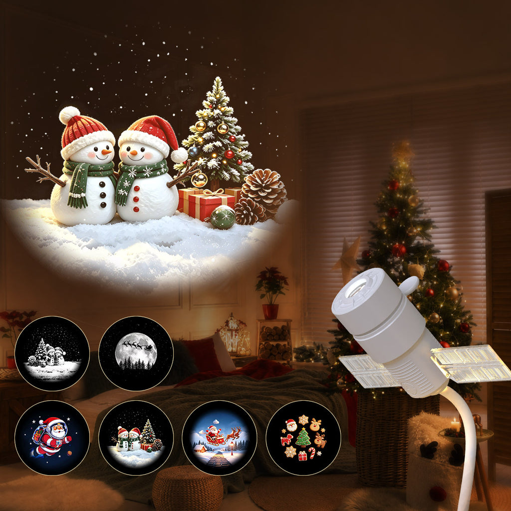 Starry Sky Projection Night Light with Multiple Slides
