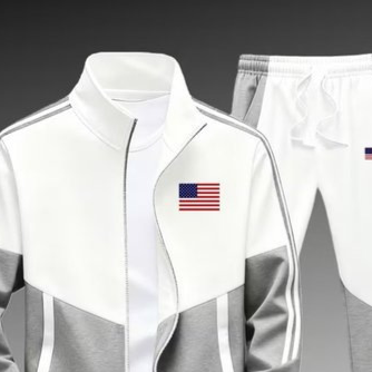 Zippered pants for casual wear, men's style