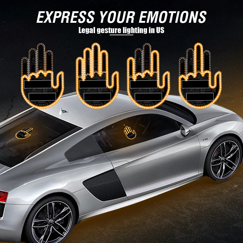 Car Gesture Control LED Safety Light