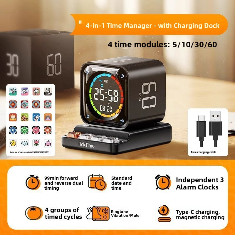 4-in-1 Multifunctional Digital Timer