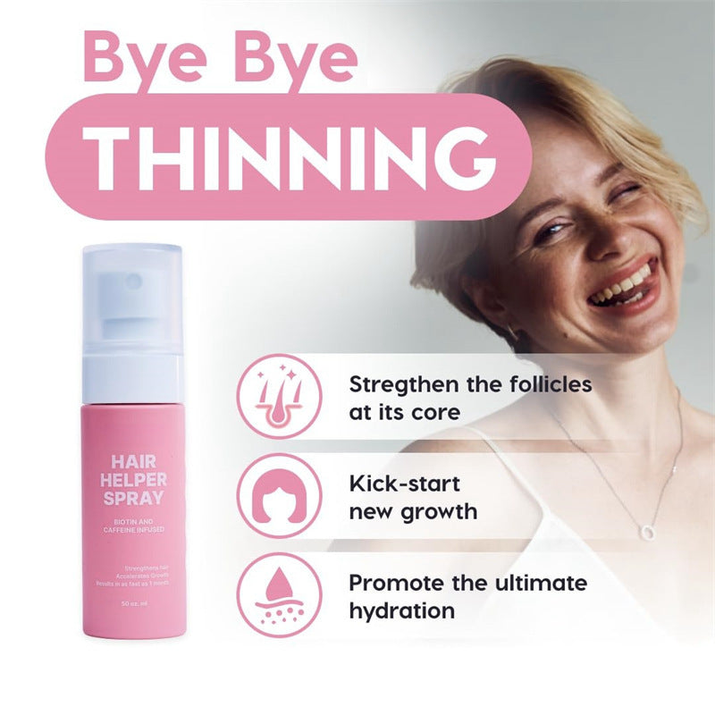 Hair Helper Spray for Frizz Control and Nourishment