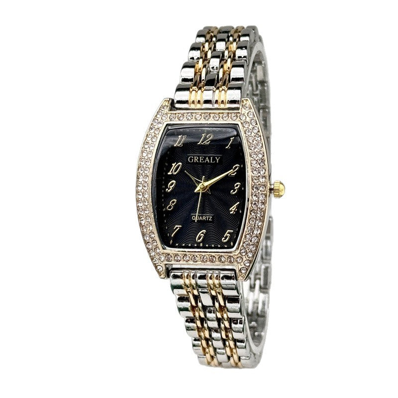Fashion Quartz Watch Digital Analog Combo