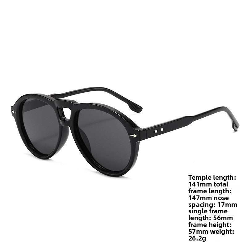 UV400 Protection Square Frame Sunglasses