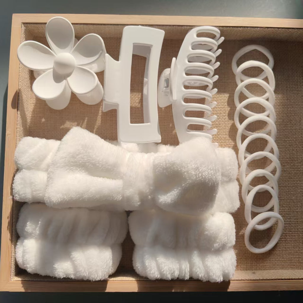 Soft Fabric Hair Accessories Set