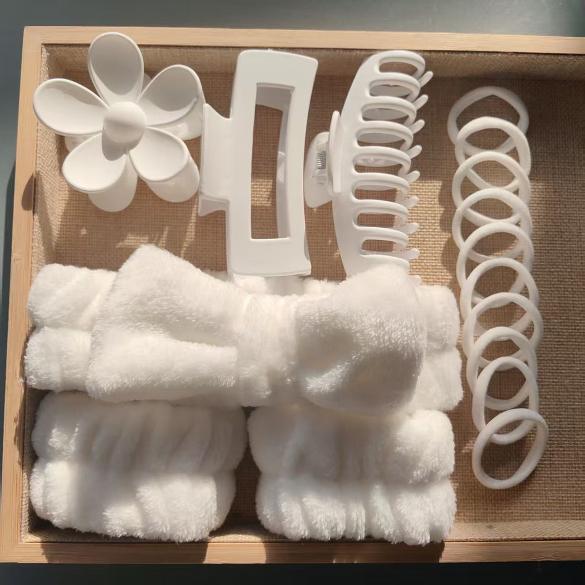 Soft Fabric Hair Accessories Set