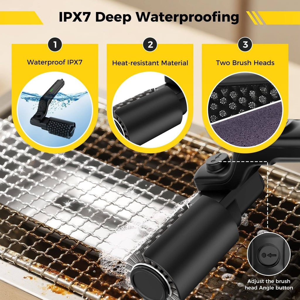 Electric Barbecue Grill Cleaning Brush