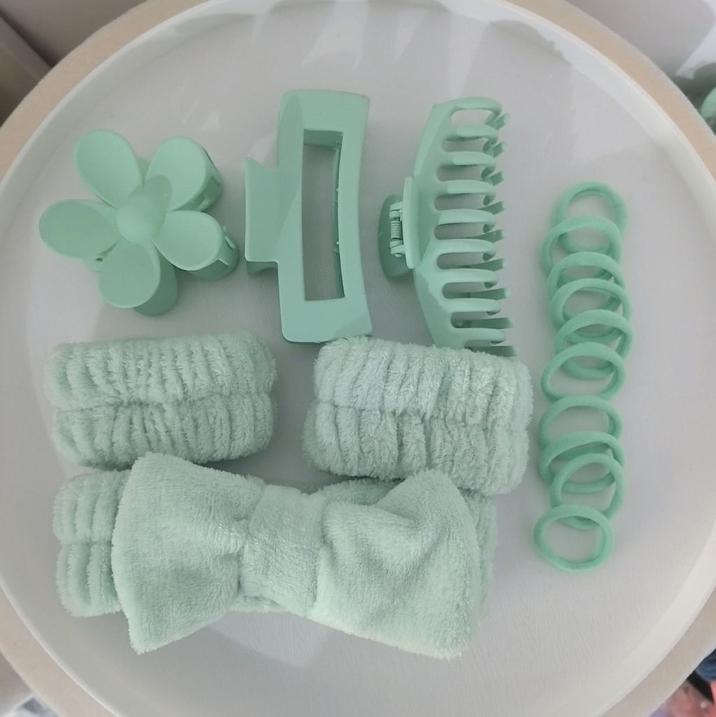 Soft Fabric Hair Accessories Set