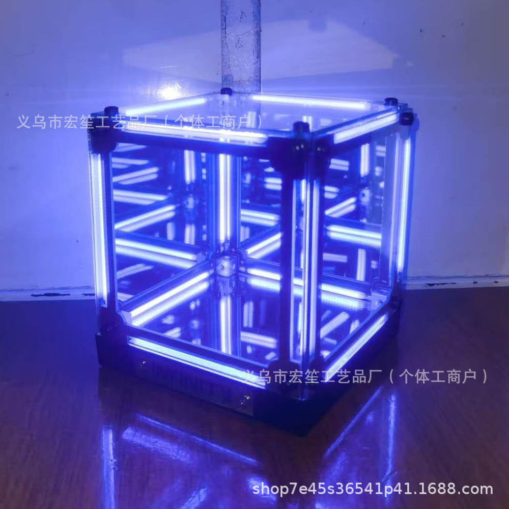 Creative 3D Cube RGB Desktop Atmosphere Light