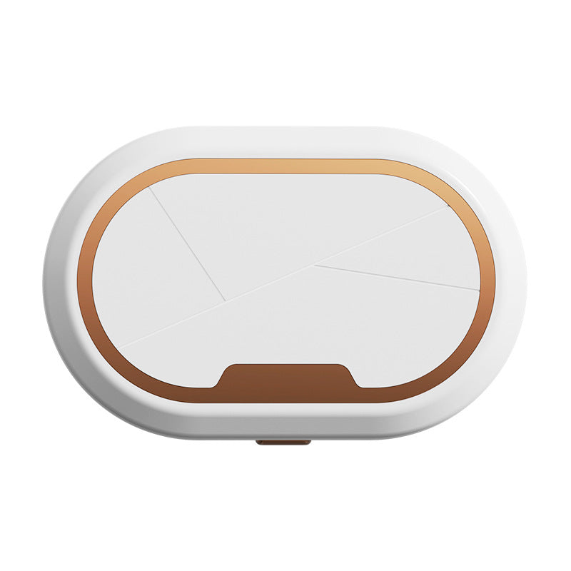 Portable contact lens cleaner