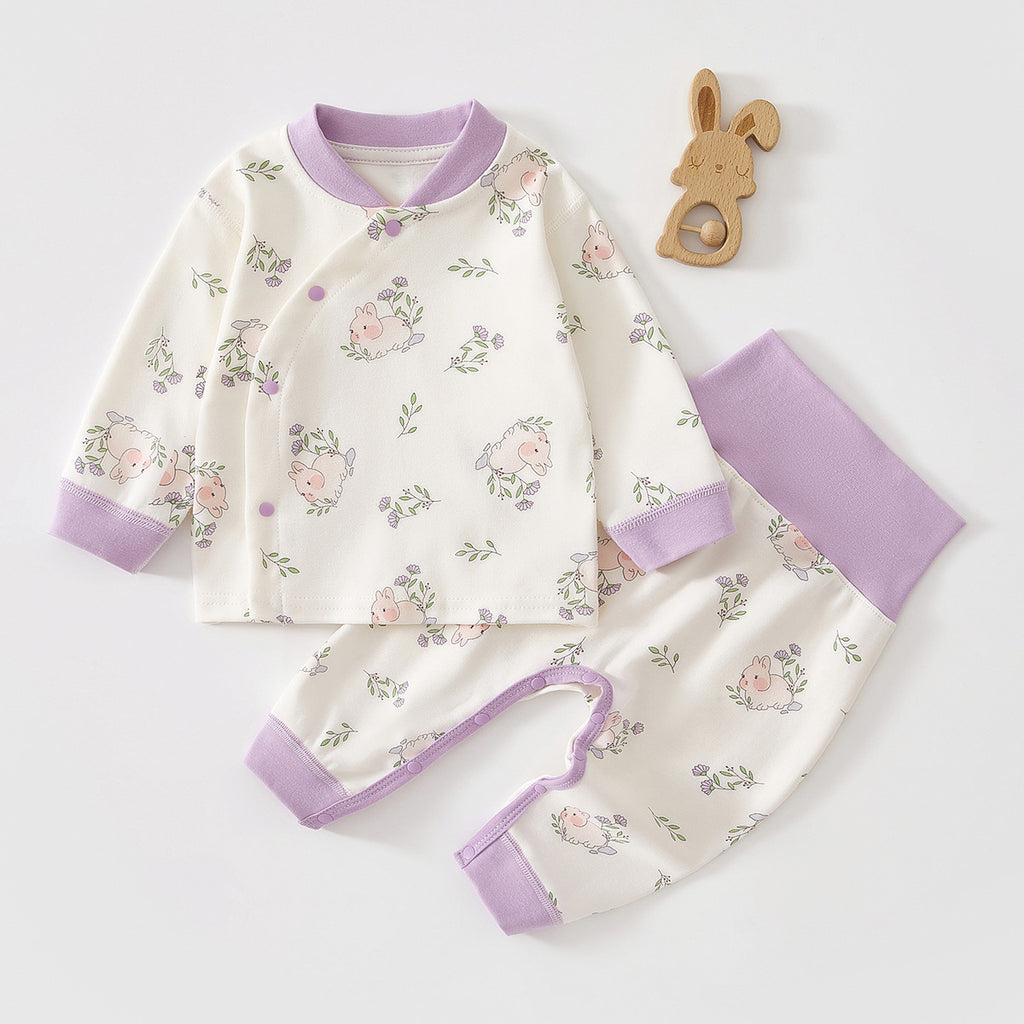 Baby pajamas for spring and autumn